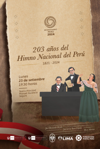 Programa 203 años del Himno Nacional Programa 203 años del Himno Nacional